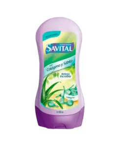 Acondicionador savital sabila y colageno 490 ml-caja x 1 doc