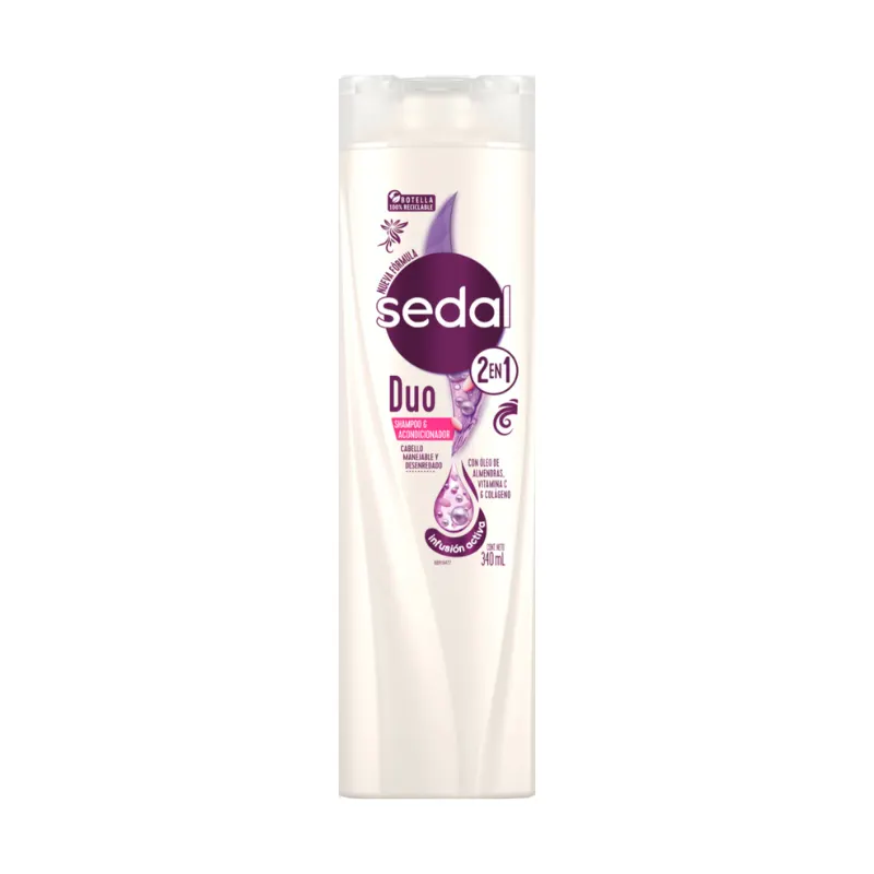 Shampoo sedal duo 40 ml-tira x 6 und