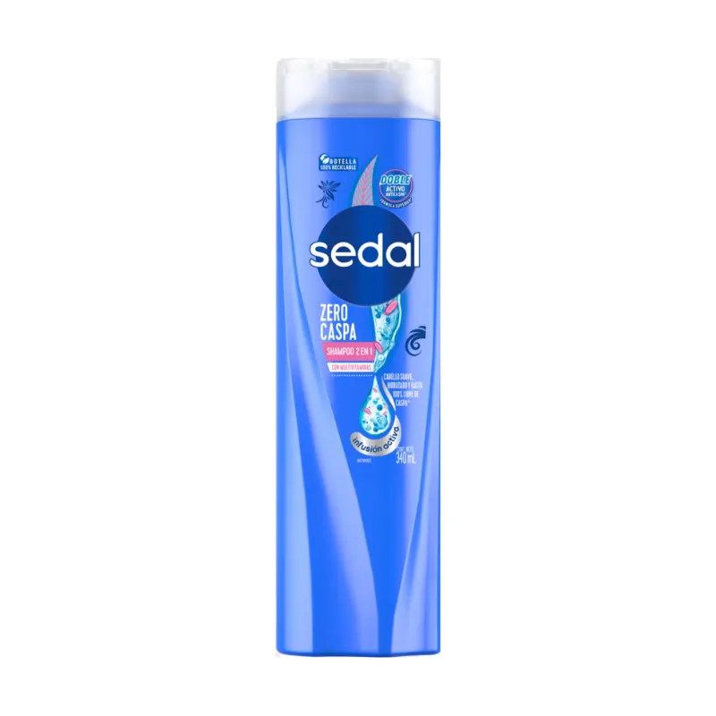 Shampoo sedal zero caspa 340 ml-unidad